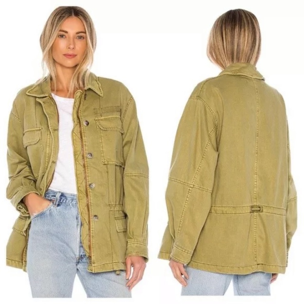 FREE PEOPLE | Seize the Day Army Jacket NWT - Picture 4 of 6